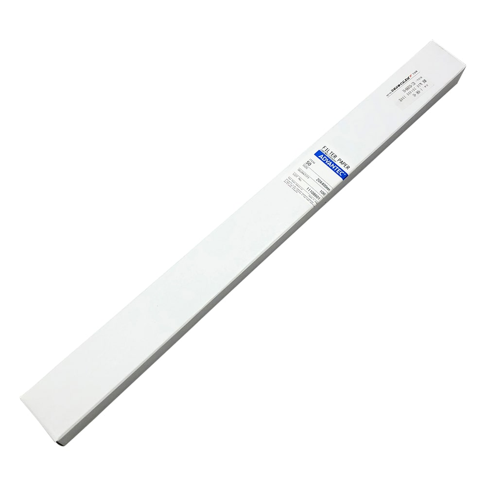 ADVANTEC クロマトグラフィー用濾紙 No.50 100枚入 02103020 1箱(ご注文単位1箱)【直送品】