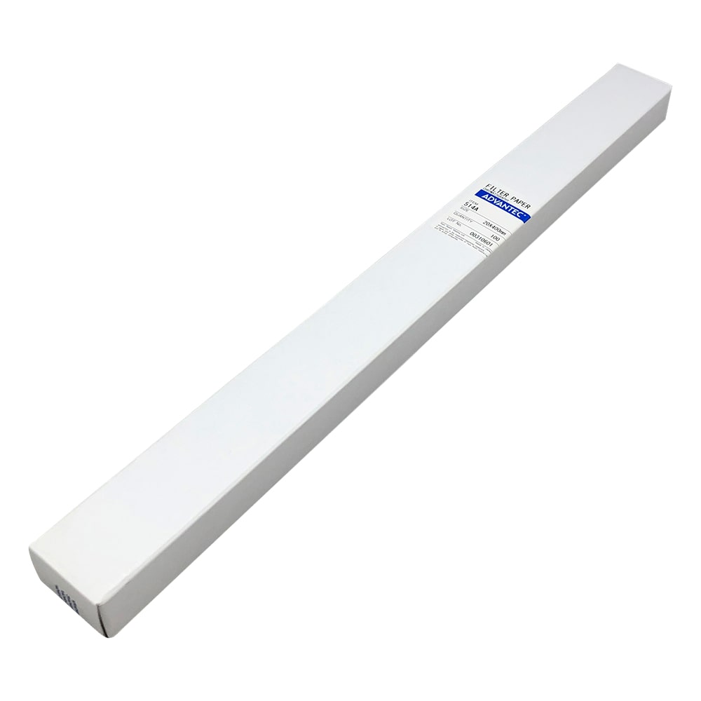 ADVANTEC クロマトグラフィー用濾紙 No.514A 100枚入 02363020 1箱(ご注文単位1箱)【直送品】