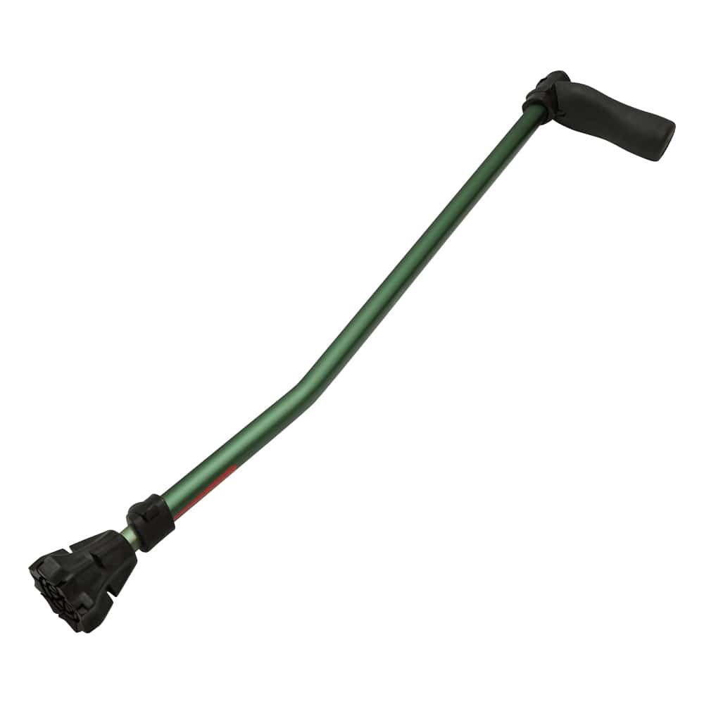 Dynamo 歩きやすいステッキ CycloneCane Green 1本(ご注文単位1本)【直送品】