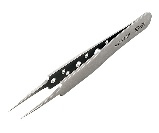 RUBIS MEISTERピンセット 先鋭 耐酸鋼 5G-SA 1本(ご注文単位1本)【直送品】
