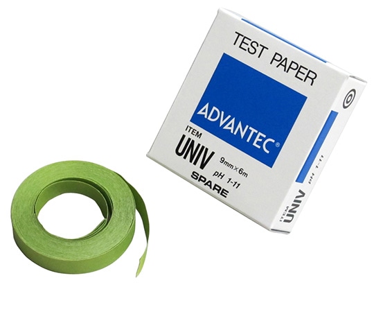 ADVANTEC pH試験紙 ロールタイプ UNIVスペア 07011050 1巻(ご注文単位1巻)【直送品】
