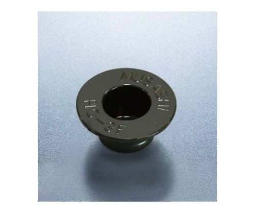 武蔵エンジニアリング UV材料用シリンジヘッドキャップ 20～70ml用 1パック（50個入）　HC-50EU-B 1パック（ご注文単位1パック）【直送品】