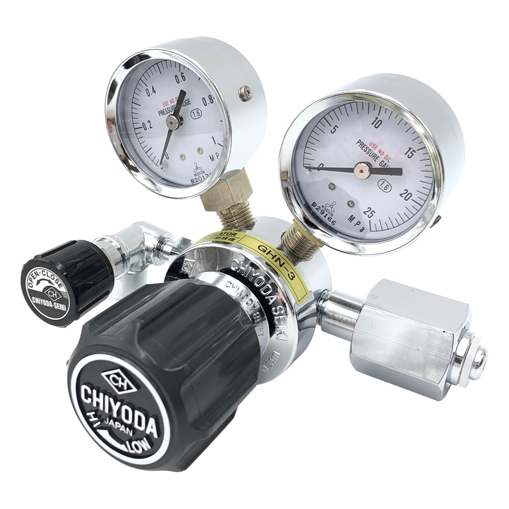 アズワン 精密圧力調整器(SRS-HS) GHN3-2 1台(ご注文単位1台)【直送品】