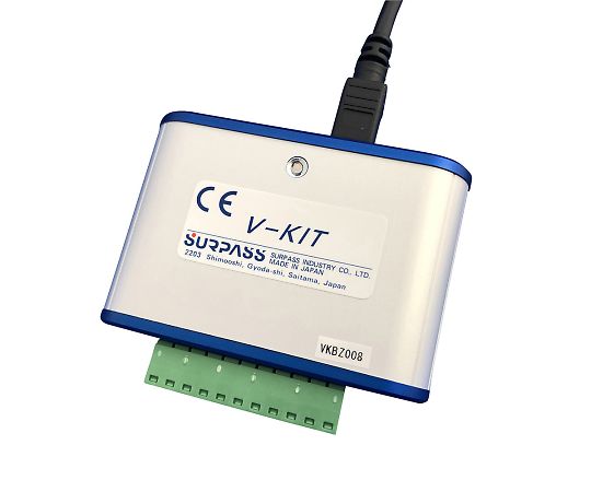 サーパス工業 微小流量計NTF・ディスポーザブル圧力センサーDPS用 通信アダプター V-KIT 1個(ご注文単位1個)【直送品】