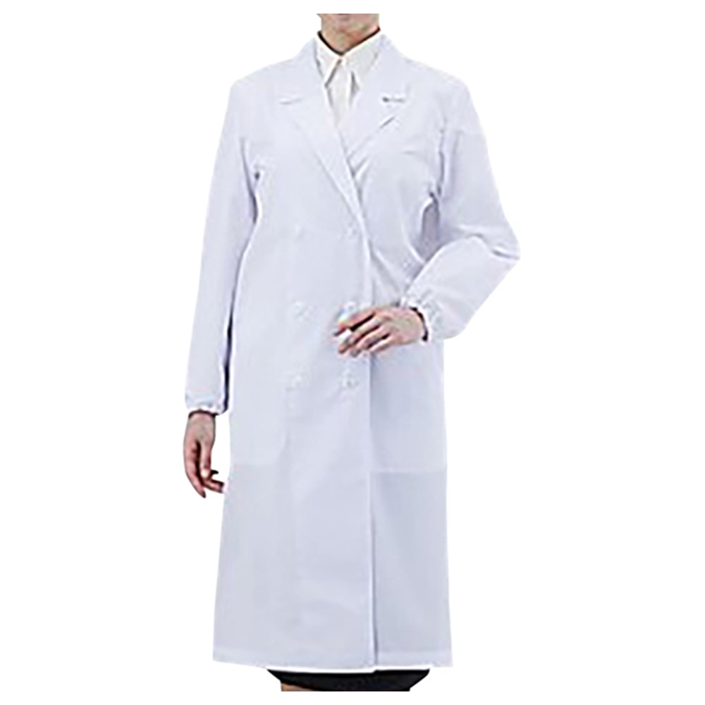 アズワン アズラボ白衣 ダブル(女性用) S AL-FW 1枚(ご注文単位1枚)【直送品】