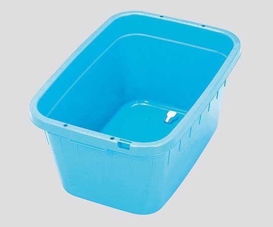 アズワン 角型容器　トンボタライ　水抜き栓付　60型 1個（ご注文単位1個）【直送品】