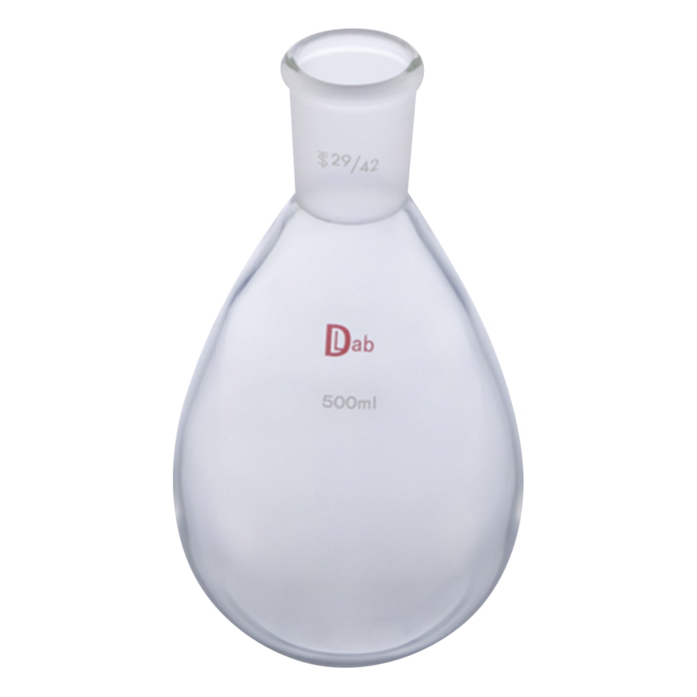 アズワン ナスフラスコ TS29/42 500mL 1個(ご注文単位1個)【直送品】