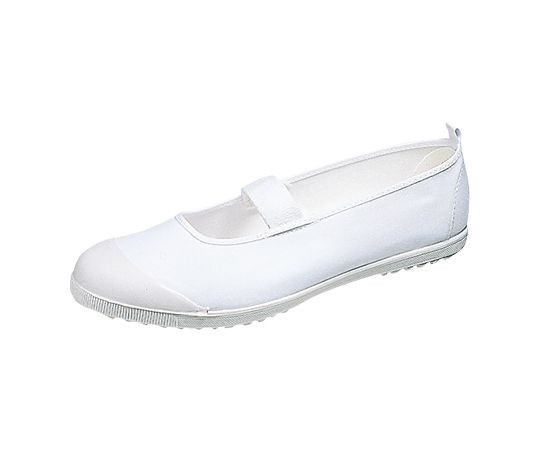 アサヒシューズ ハイスクールフロアVK　白　24cm　KD38001 1足（ご注文単位1足）【直送品】