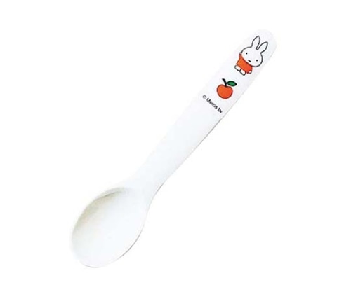 関東プラスチック工業 メラミン 子供食器 ミッフィーフルーツシリーズ ライトスプーン M-1310FR 5451950 1個(ご注文単位1個)【直送品】
