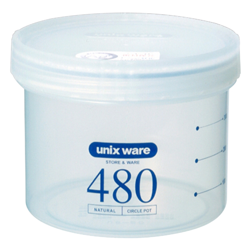 アスベル サークルポット 480mL PS-20 1個(ご注文単位1個)【直送品】