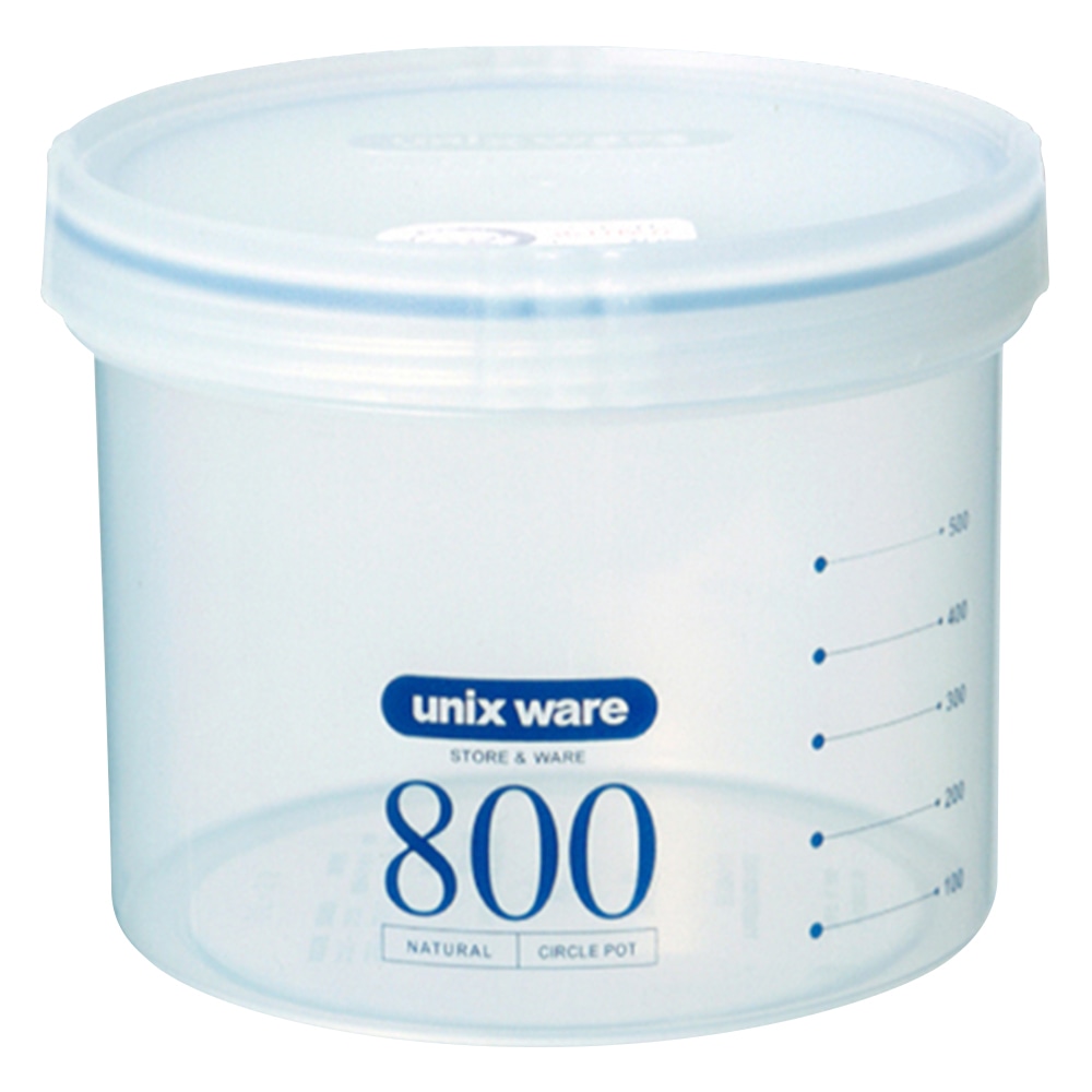 アスベル サークルポット 800mL PS-30 1個(ご注文単位1個)【直送品】