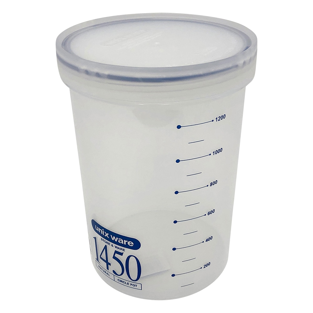 アスベル サークルポット 1450mL PS-35 1個(ご注文単位1個)【直送品】