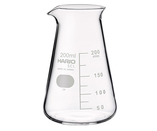 HARIO コニカルビーカー 200mL CB-200 1個(ご注文単位1個)【直送品】