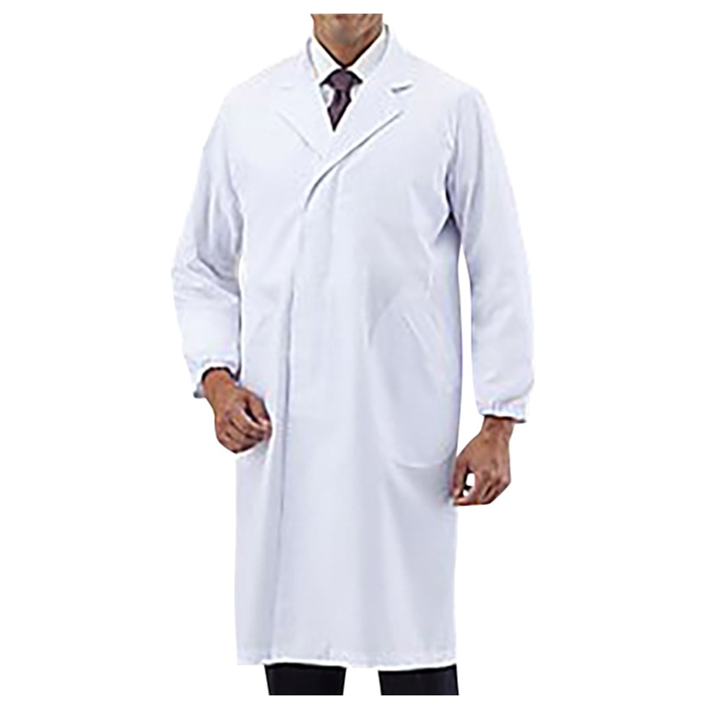 アズワン アズラボ白衣 シングル(男性用) LL AL-MS 1枚(ご注文単位1枚)【直送品】