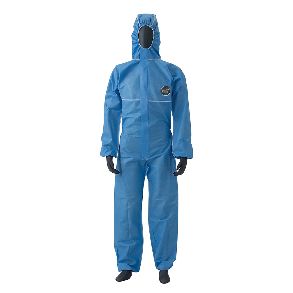 アズワン 防護服 デュポン(TM)プロシールド(R)10 3層品 青 Mサイズ 1枚(ご注文単位1枚)【直送品】