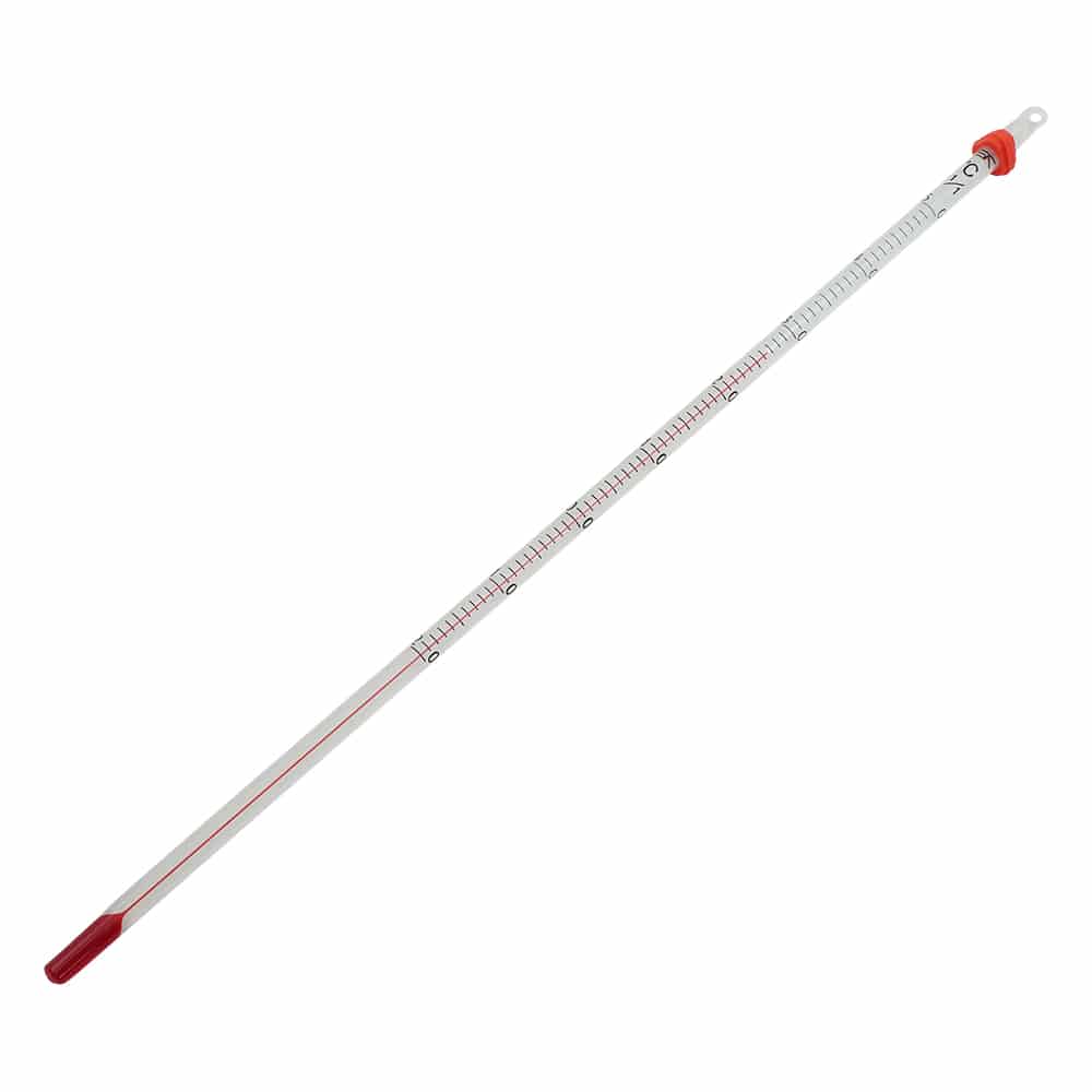 佐藤計量器製作所 赤液棒状温度計 -20~50℃ 0230-00 1本(ご注文単位1本)【直送品】