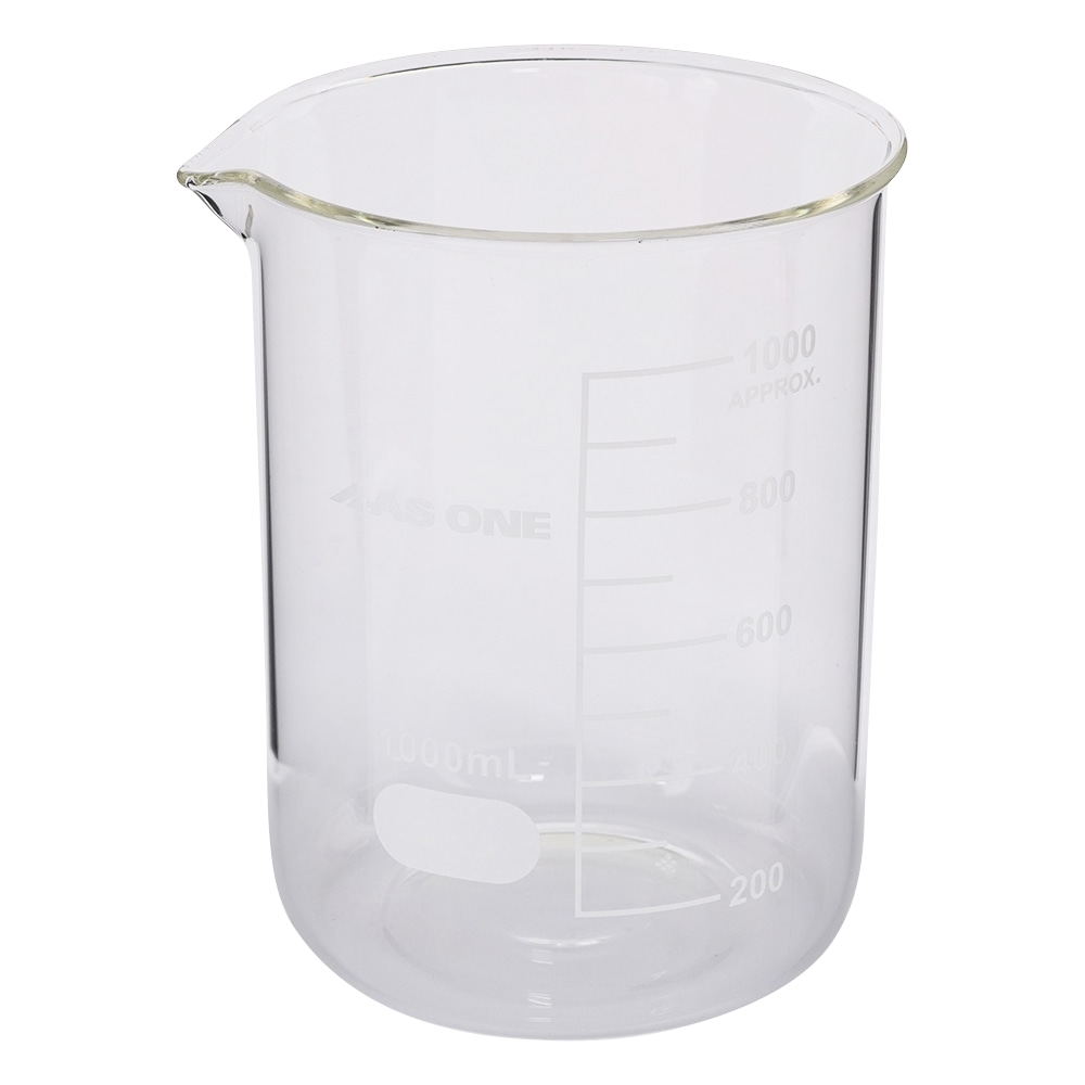 アズワン ビーカー　1L　　 1個（ご注文単位1個）【直送品】