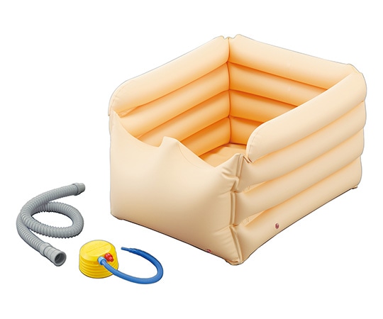 ナビス(アズワン) 寝たまま足浴器 500×600×500mm YF-2 1個(ご注文単位1個)【直送品】