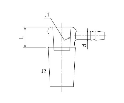 旭製作所 短型減圧用縮小アダプター 2320-1L5L 1個(ご注文単位1個)【直送品】