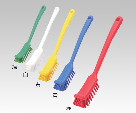 高砂 ロングハンドルブラシ ハード イエロー 55818 1本(ご注文単位1本)【直送品】