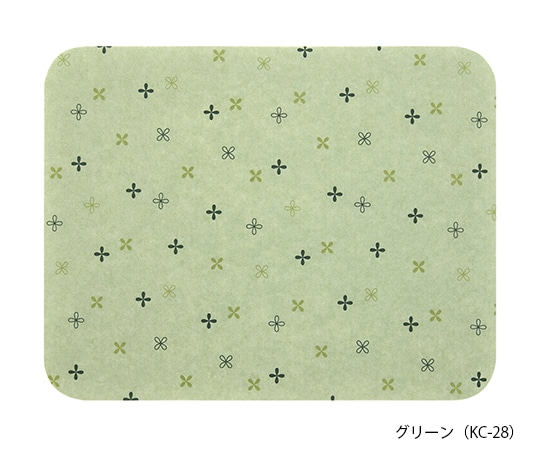 サンコー(生活用品) ポータブルトイレマット (900×700mm/グリーン) KC-28 1枚(ご注文単位1枚)【直送品】