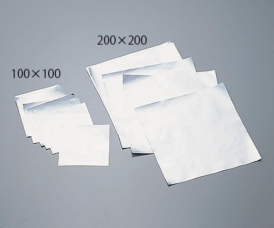 UACJ製箔 アルミシート　200×200mm　500入　20 1箱（ご注文単位1箱）【直送品】