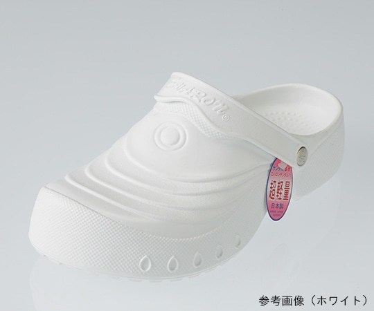 ヒカリ技研工業 エバロンサンダル(婦人用) ホワイト Lサイズ SA-6 L 1足(ご注文単位1足)【直送品】