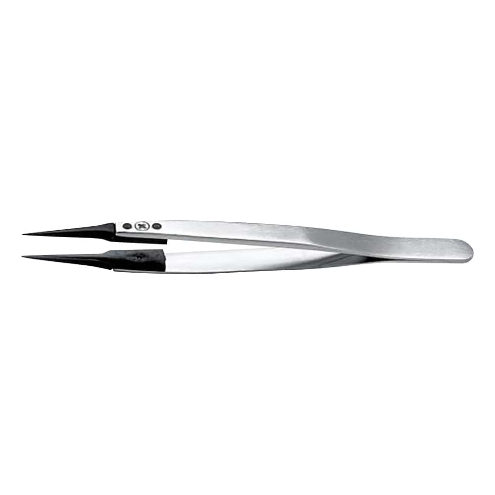 IDEAL-TEK 精密耐薬ピンセット 5SVR.SA 1個(ご注文単位1個)【直送品】