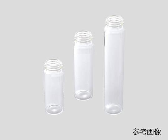 アズワン アズラボバイアル瓶 本体のみ 40mL 透明 1袋（100本入）　4017-V 1袋（ご注文単位1袋）【直送品】