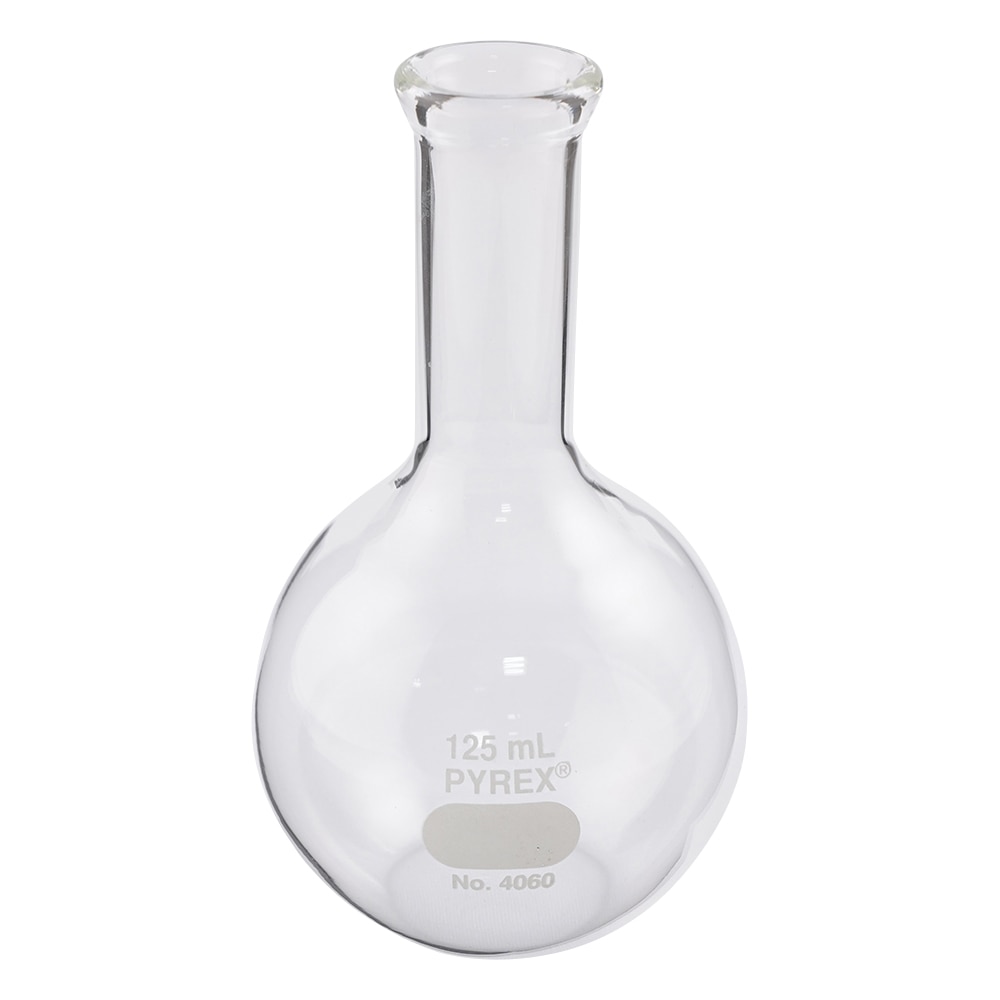 コーニング・PYREX 平底フラスコ 125mL 4060-125 1個(ご注文単位1個)【直送品】