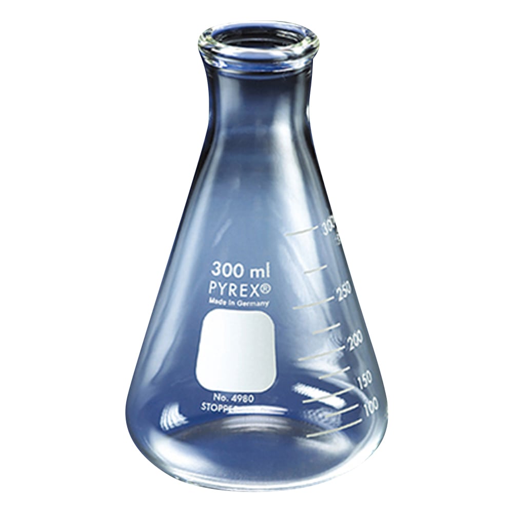 コーニング・PYREX 三角フラスコ 10mL 4980-10 1個(ご注文単位1個)【直送品】