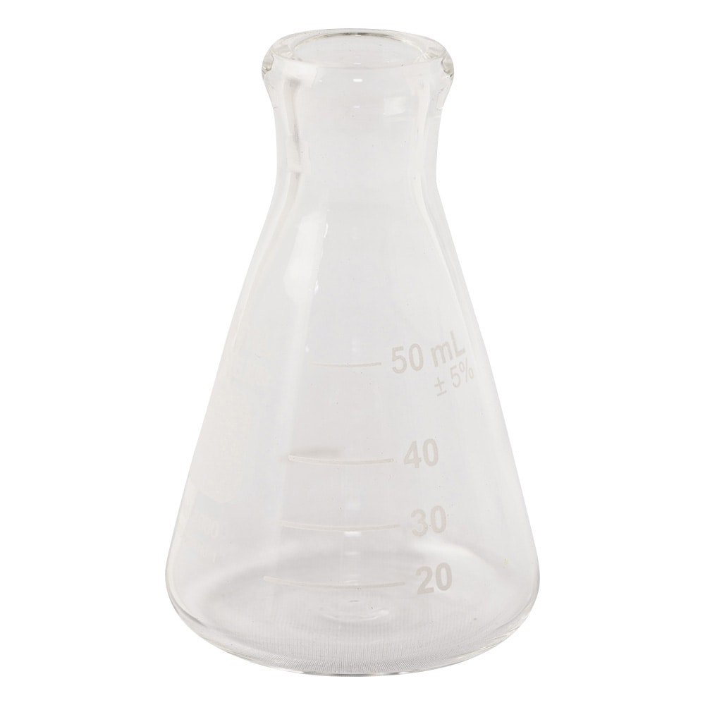コーニング・PYREX 三角フラスコ 50mL 4980-50 1個(ご注文単位1個)【直送品】