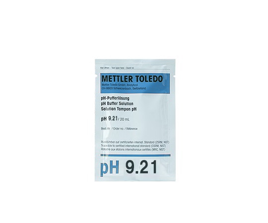 メトラー・トレド pHメータ用標準液 pH9.21 20mL×30袋入 51302070 1箱(ご注文単位1箱)【直送品】