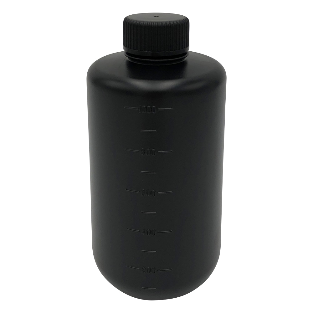 ニッコー・ハンセン Jボトル丸型 細口 遮光 1L 1本 1520-15　 1本（ご注文単位1本）【直送品】