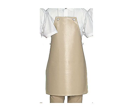 シャバルバ シャバルバ レザーエプロン アイボリー 6650 1枚(ご注文単位1枚)【直送品】