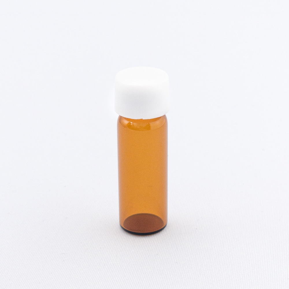 日電理化硝子 ねじ口びん(標準セット) 茶褐色 5mL SV-5 1箱(100本入) 250525 1箱(ご注文単位1箱)【直送品】