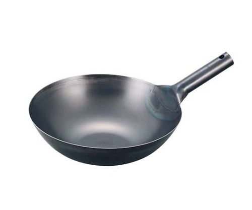 江部松商事 EBM 鉄ブルーテンパー プレス 中華片手鍋 30cm 2723900 1個(ご注文単位1個)【直送品】