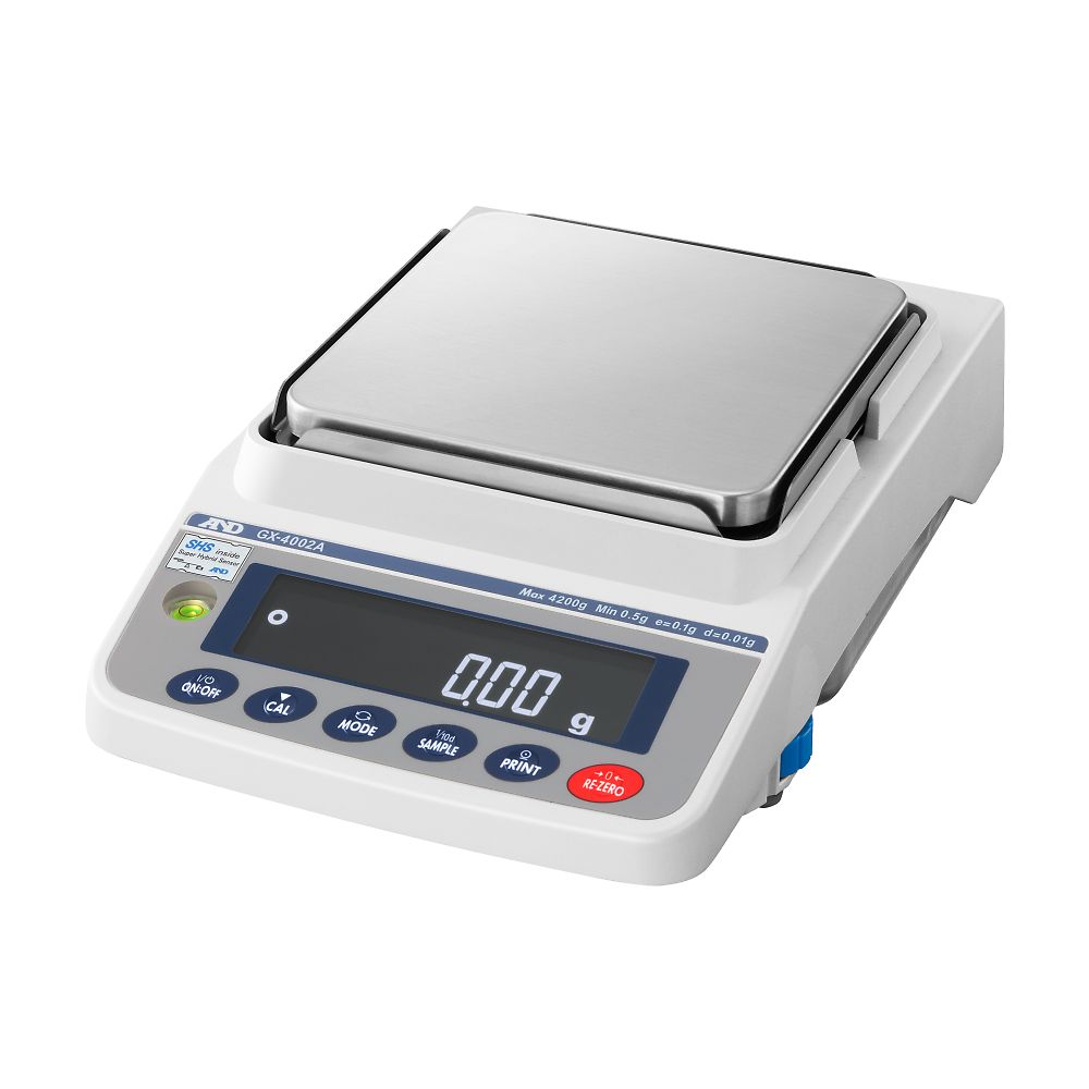 エー・アンド・デイ 校正用分銅内蔵型天びん GX-Aシリーズ ひょう量:4200g 最小表示:0.01g GX-4002A 1台(ご注文単位1台)【直送品】