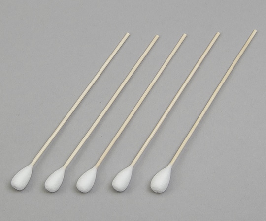ナビス（アズワン） ベスケア ホスピタル綿棒 φ12×152mm 5本/袋×60袋　W266-5本 1箱（ご注文単位1箱）【直送品】