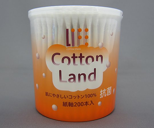 平和メディク 抗菌コットンランド綿棒 1個(200本入) 6192 1個(ご注文単位1個)【直送品】