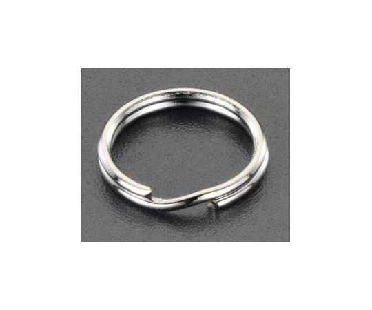エスコ 1.8x19.0mm キーリング(ステンレス製/10個) EA638DN-92 1袋(ご注文単位1袋)【直送品】