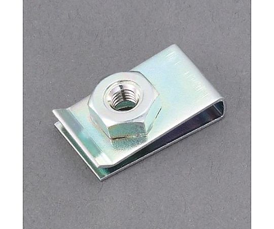 エスコ M 6/37x15mm クリップナット(5個) EA949GS-206 1袋(ご注文単位1袋)【直送品】