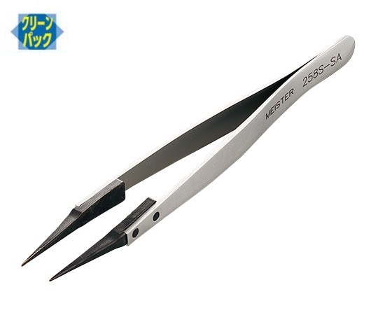 RUBIS MEISTERピンセット 細 PEEK 258S/PEEK-SA 1本(ご注文単位1本)【直送品】