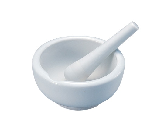 アズワン 磁製乳鉢　φ240mm　　乳棒付き　 1セット（ご注文単位1セット）【直送品】