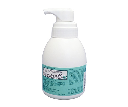 アズワン 薬用石けん液 ニューハンドアウェイα ムースタイプ 500mL 1個(ご注文単位1個)【直送品】