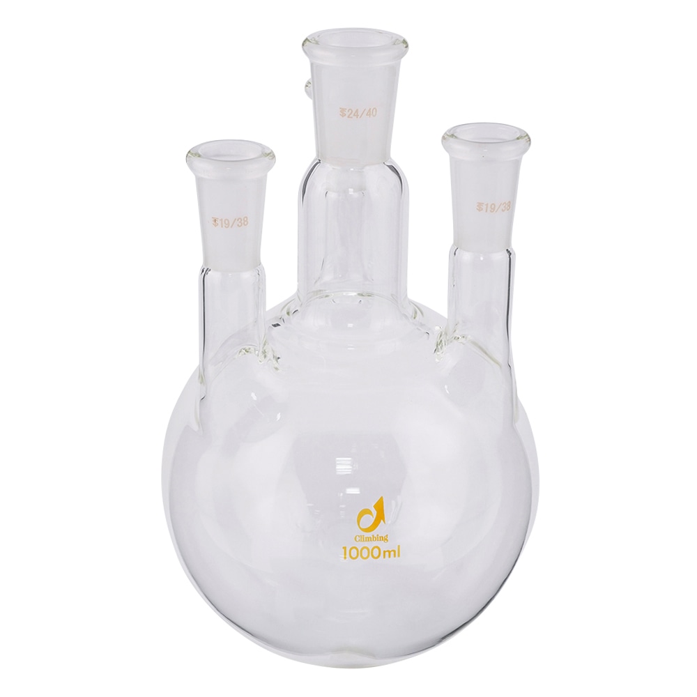 クライミング 共通摺合四つ口フラスコ 1000mL CL0082-10-30 1個(ご注文単位1個)【直送品】