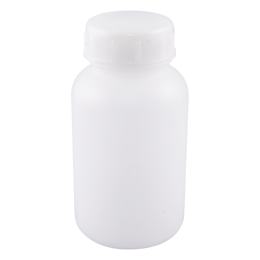 ニッコー・ハンセン 標準規格瓶 丸型広口(ナチュラル) 250mL 1本 1028-05 1本(ご注文単位1本)【直送品】