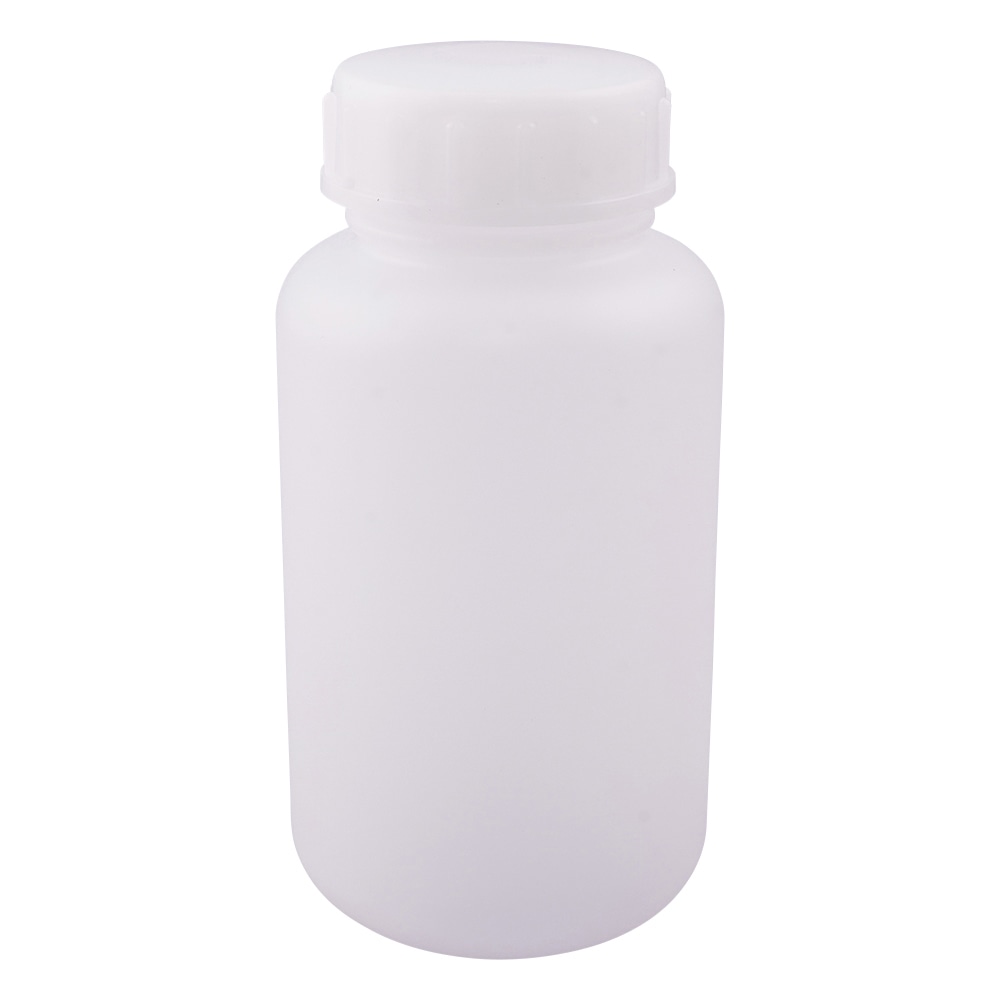ニッコー・ハンセン 標準規格瓶 丸型広口(ナチュラル) 500mL 1本 1028-27 1本(ご注文単位1本)【直送品】