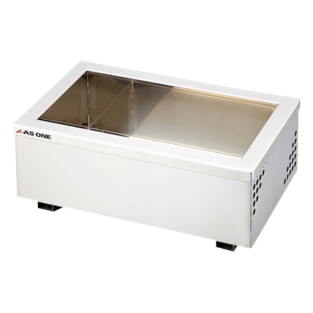 アズワン ステンレス水槽 角型 10L 取手無し SKOB-02 1個(ご注文単位1個)【直送品】