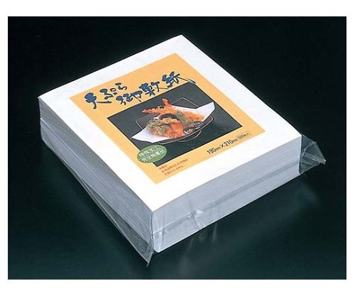 アーテック 天ぷら御敷紙 T-01(500枚入)19×21無蛍光食品和紙 7952300 1組(ご注文単位1組)【直送品】
